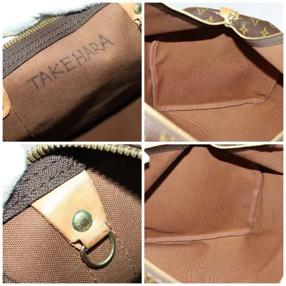 LOUIS VUITTON Monogram Keepall 55 Boston Bag M41424 LV Auth ep10530 - Picture 15 of 16